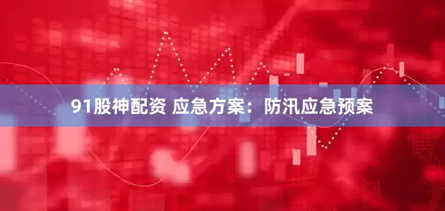 91股神配资 应急方案：防汛应急预案